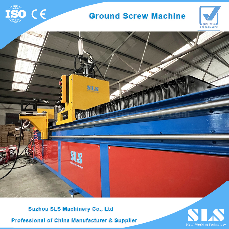 Ground Screw Pile Making Production Line Automatic Spiral Welding