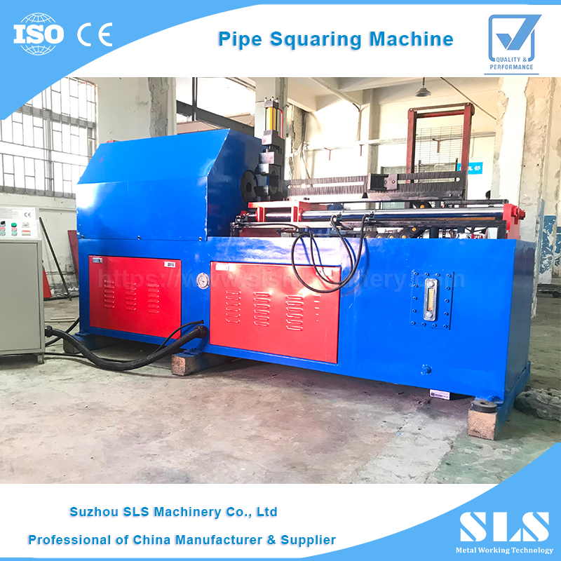 TS-50X50Y Type Semi-auto Metal Round Pipe Pressure Taper Cone Square Tube Swaging Machine