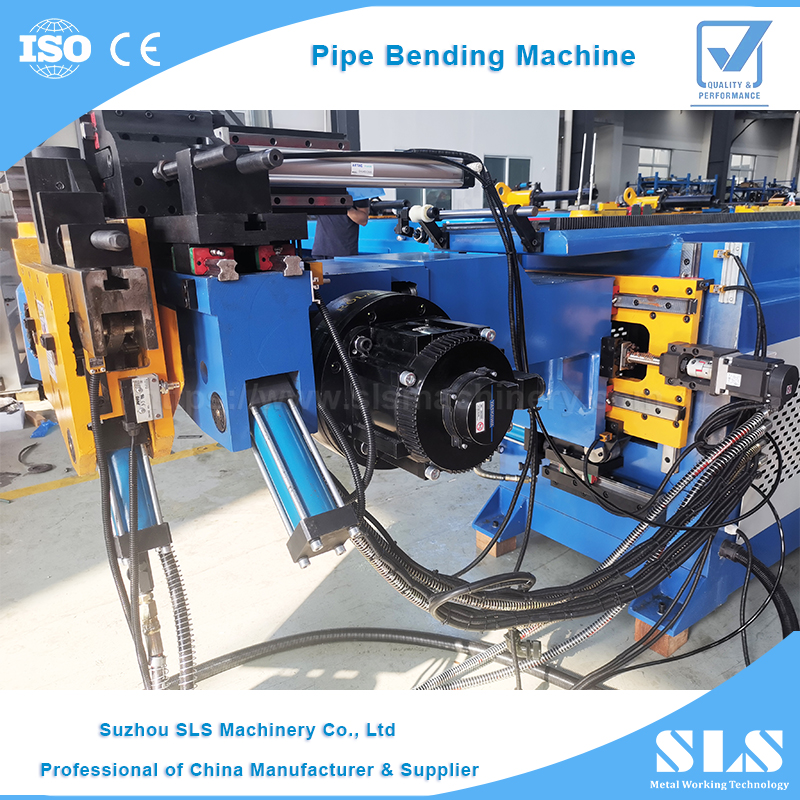 50 Type 4A-2S Seamless Steel Tube Bender Cold Forming Equipment / Electrical CNC Pipe Bending Machine Price