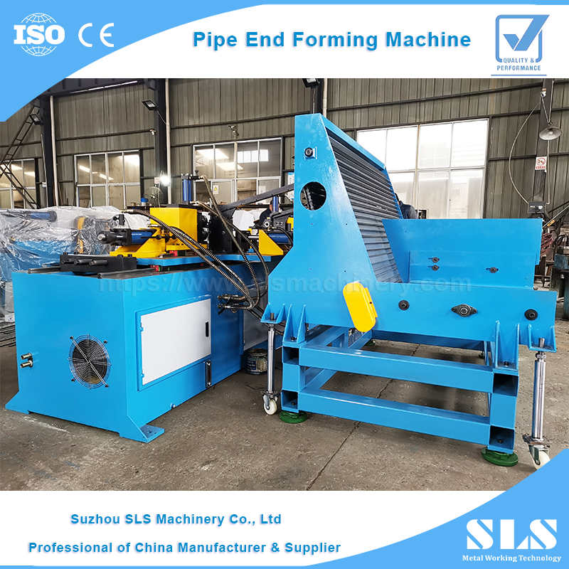 TM-40CNC Type Auto Feeding Pipe Double End Shrinking Copper Aluminum Steel Tube Forming Machine