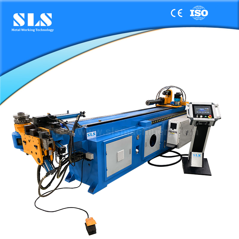 50 Type 2A-1S Hydraulic Auto Rotary Draw Tube Bending 2" Inch 50mm CNC Copper Aluminum Pipe Bender Machine
