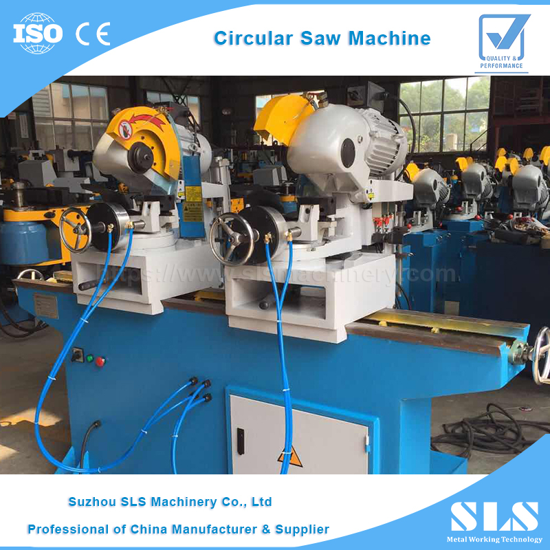 DC315AC Type Metal Pipe Circular Saw Cutting Equipment Tube Double