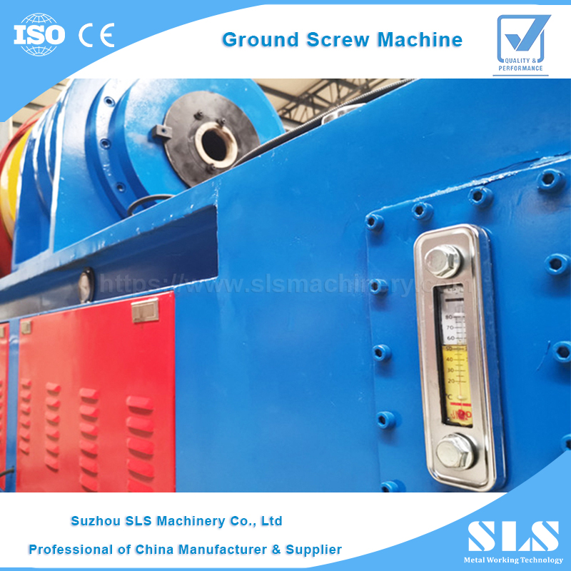 TP-127Y Type Semi-auto Ground Screw Swaging Machine for Pipe Pile Tapering