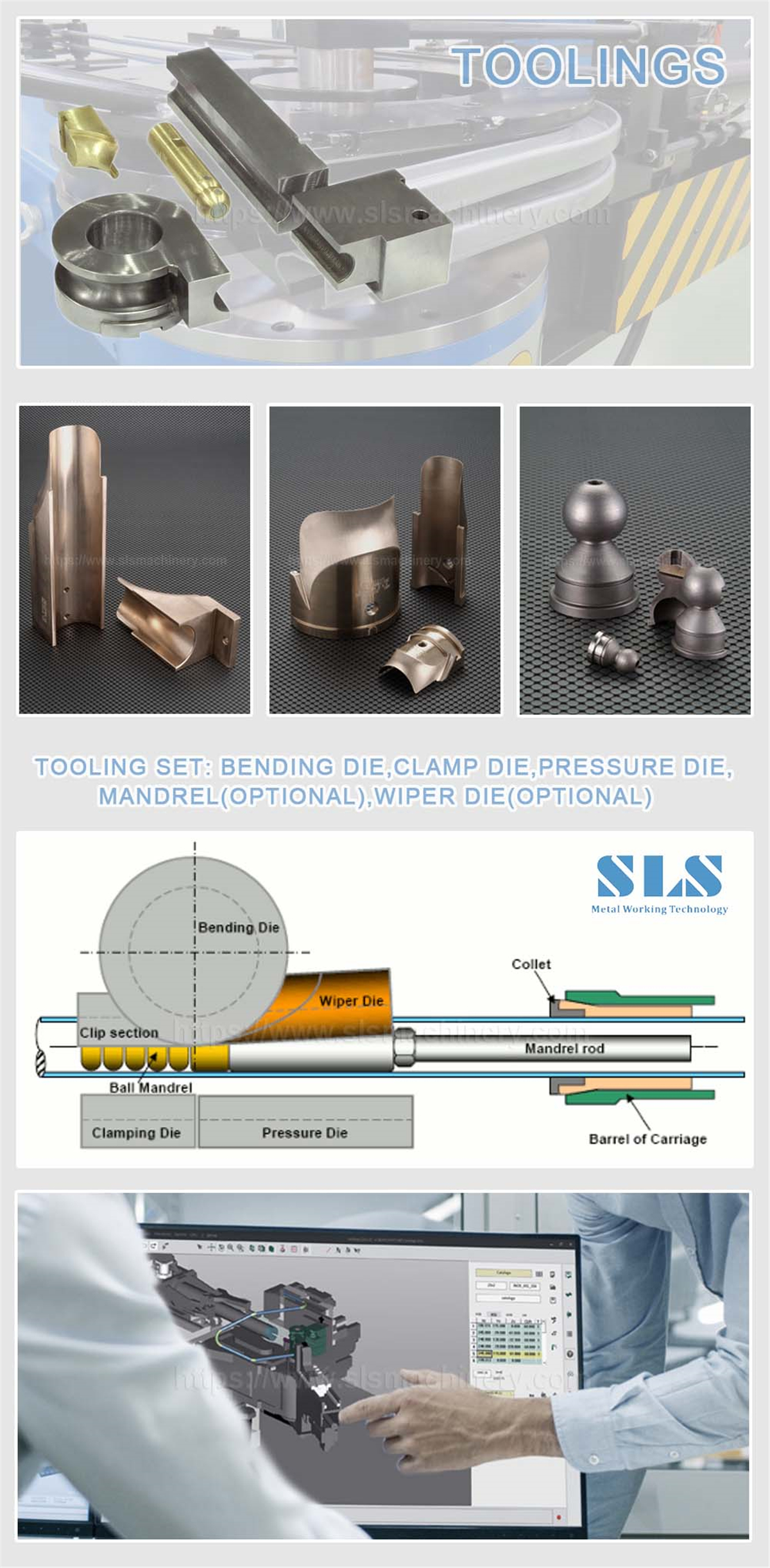 89NC Type Manual Mandrel Elbow Pipe Bender Garage Door Track Tube
