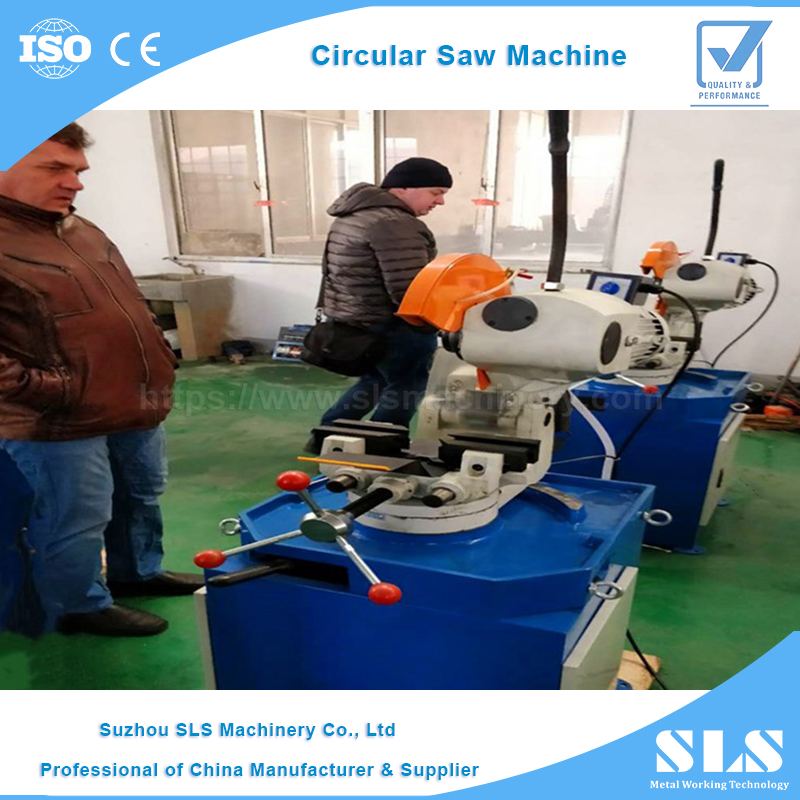 MC-275F Type Metal Tube Circular Saw Manual Pipe Cutting Machine